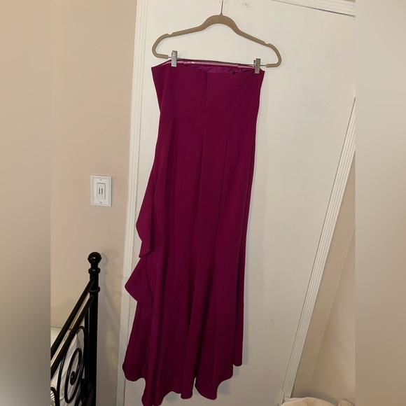 Jay Godfrey Fuchsia Torres Gown Size 10 - Picture 7 of 8